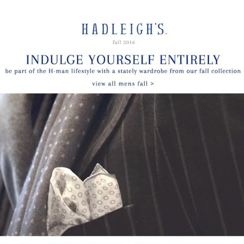 HADLEIGHS's tweet photo. Once you indulge in the #HManLifestyle, you’ll never live any other way. #Hadleighs #HManStyle https://t.co/ErHZk9LWQ1