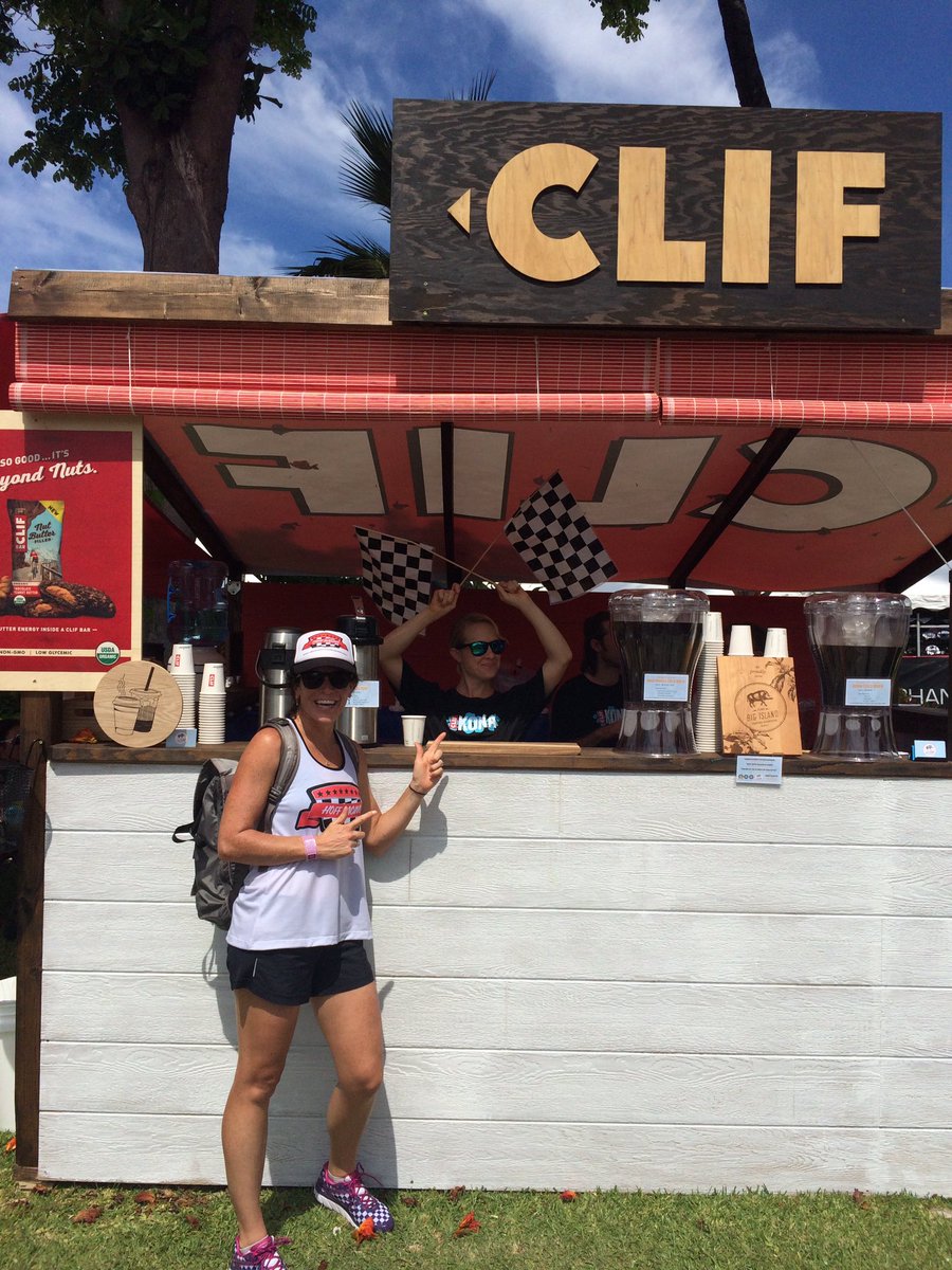 bhoffmanracing's tweet photo. Waiting at the @ClifBar coffee and bar..um...bar. Can iced Kona coffee and filled bar really save lives? #savedmine https://t.co/574ldi4Icy