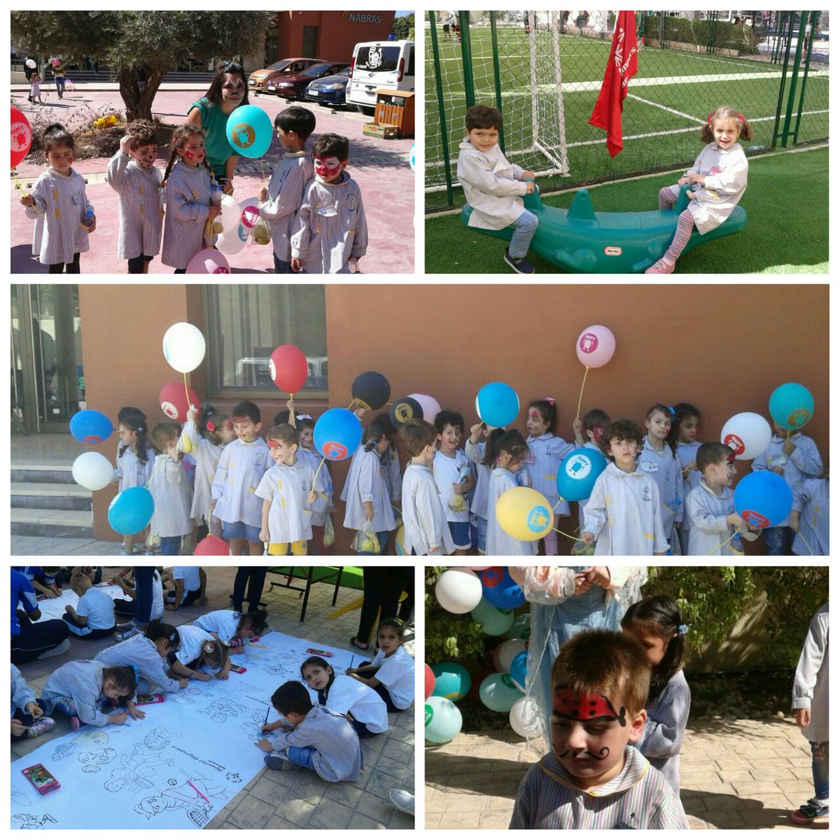 hamsa_samra's tweet photo. Together we can change the game! Happiness touched our KG2 learners hearts. #NABRAS #PLAYUNIFIED @DawhaHighSchool https://t.co/MfA2IU2lCc