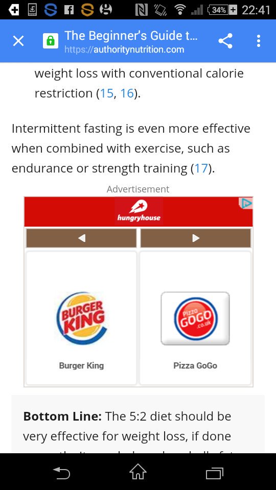 jsdent's tweet image. Googled 5:2 diet and got served some shameless tailored ads #hungryhouse will be the end of me!