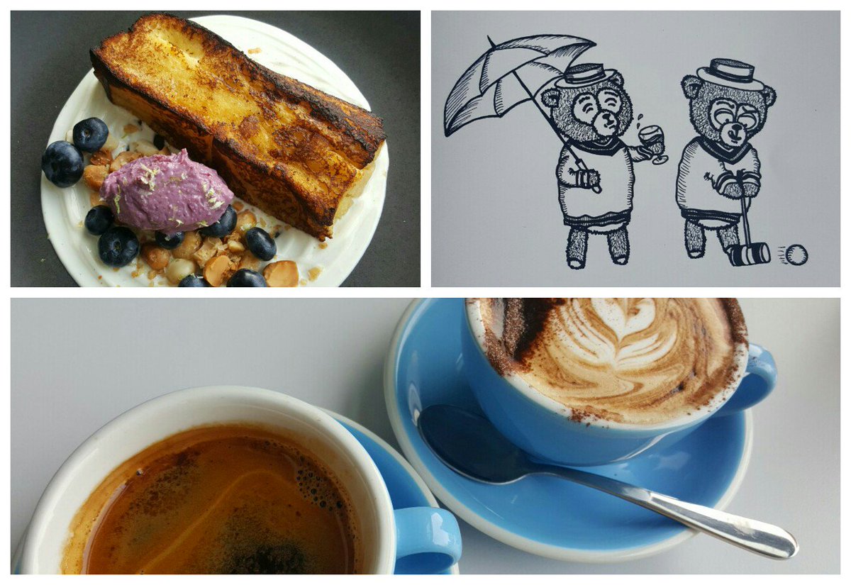 ElizabethLeeMLA's tweet photo. A great #Sunday morning to check out one of the newest #cafesinKurrajong #TeddyPickers #Campbell...try the french toast...yum! #CBR https://t.co/wnMomW5an1