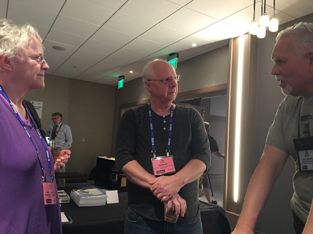 SYclotronAudio's tweet photo. #RMAF2016 #RMAF John Broskie explains to Carol Stewart and Bill Waslo where THEY went wrong. https://t.co/AtTxBUeGdO