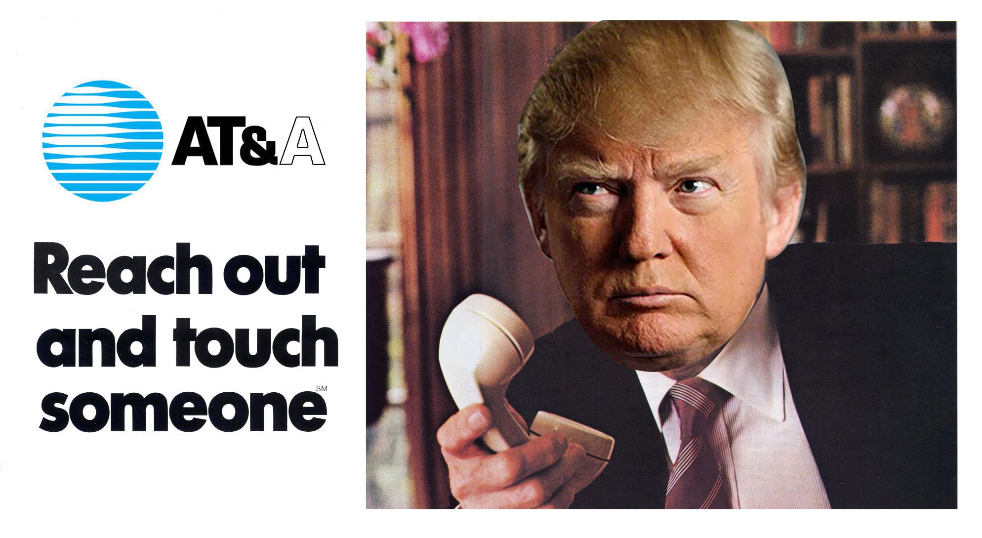 Onur Tukel Donald Trump Is A Marketing Genius He Just Bought At Amp T He S Changing The Name But Keeping The Popular Slogan From The Eighties T Co Tpnngh9q3n Twitter