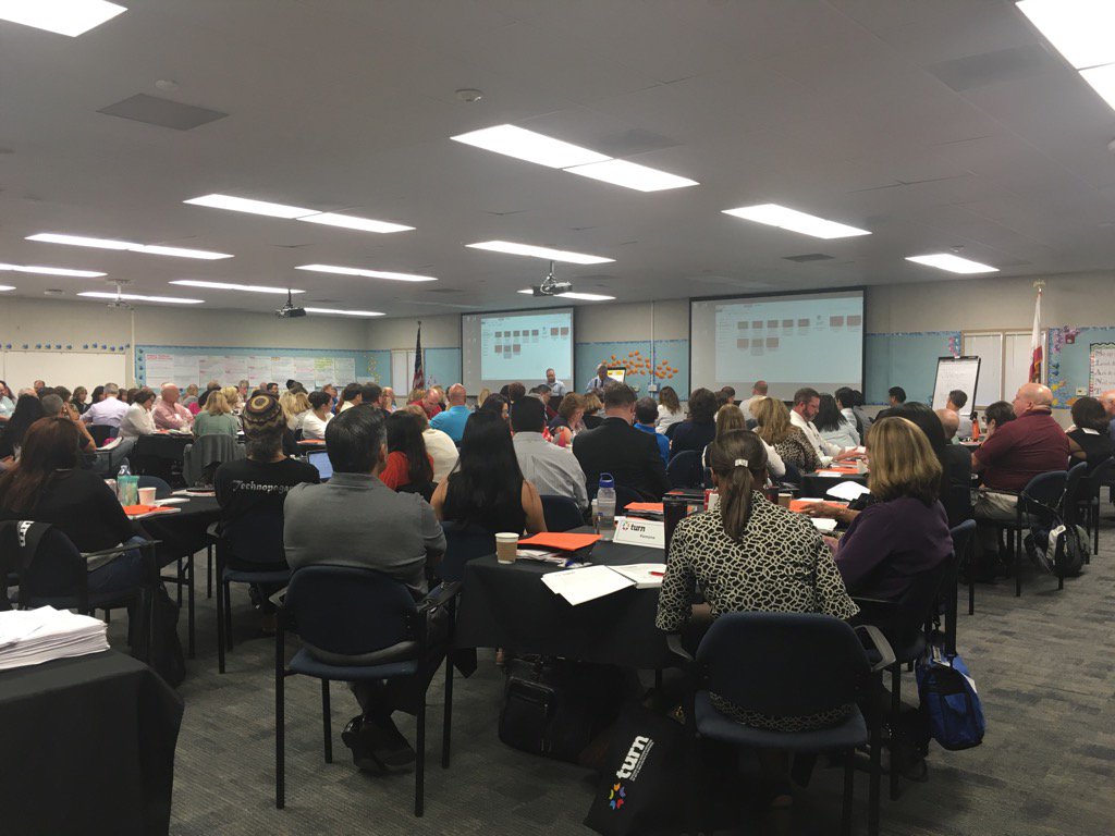 DrLisaSimon's tweet photo. Cal Turns Conference hosted by CNUSD. Collaboration is the way to go! #LECadmin. #@CNUSD. https://t.co/8fXuzP7jKP
