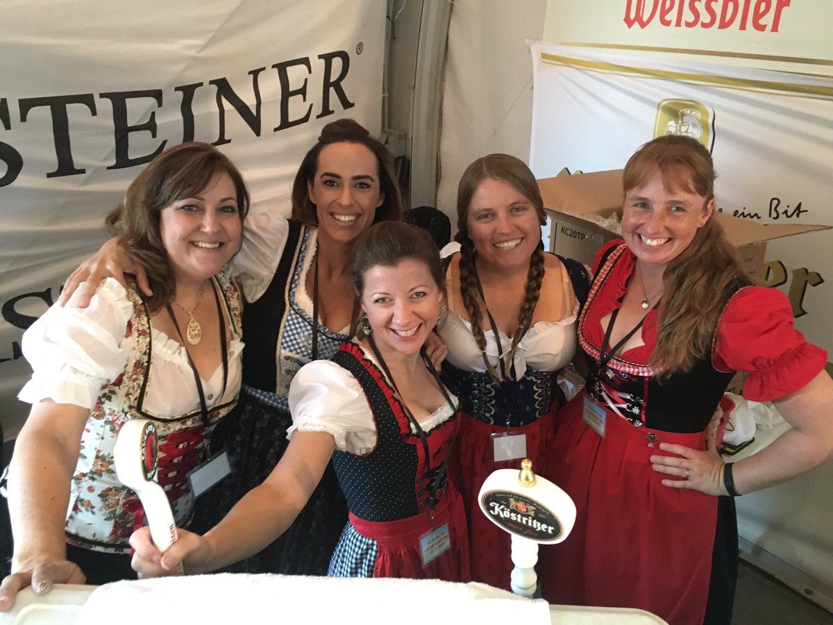 Find the Hot Mamas inside the tent serving beer!! #partylikeagerman #Oktoberfest <a href="/PhoenixClubCA/">The Phoenix Club</a>