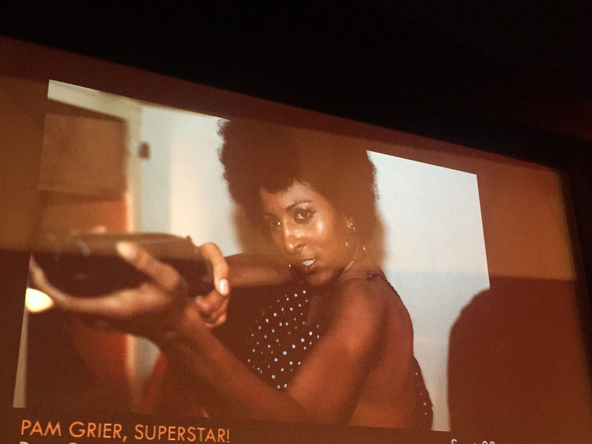 Katejurdikate's tweet photo. What an honor&privilege 2c @PamGrier in person tonight@ the #HFA❤️Sad 2leav early&miss the q&a,but hope2work w/her 1day✨#QueenPam #Harvard https://t.co/a6rTOtuAVL