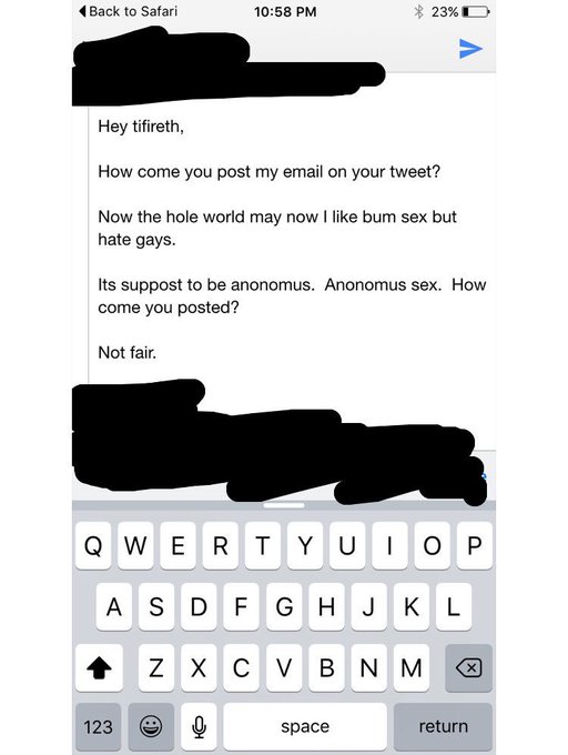 HE SAW THE TWEET AND IS BUTTHURT YOU GUYS!!!! https://t.co/G8Prkd9hop<a href="/tag/roleplay"class="tags"><span>#roleplay</span></a><a href="/tag/bitchboss"class="tags"><span>#bitchboss</span></a>