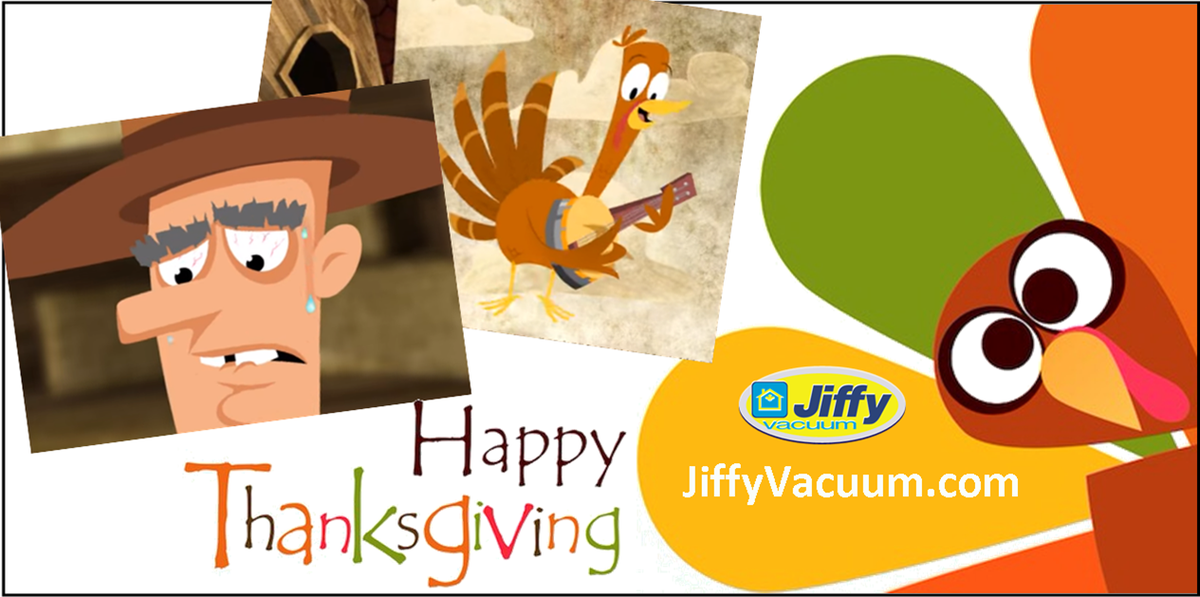 A video musical SHOWDOWN: farmer vs. turkey. But what connects Dueling Banjos &amp; #vacuums: a Thanksgiving Mystery! youtu.be/x6x66sKK-rQ