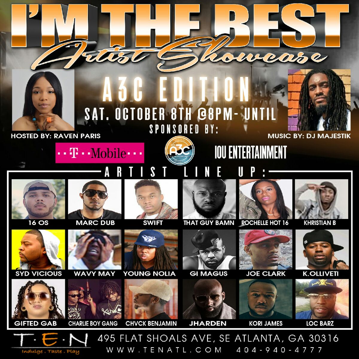 creativemind404's tweet photo. #Atlanta join @IamKhristianB tonight!! @TenATL #music #industry #trophywinners #retweet https://t.co/LhDFAQNbRQ