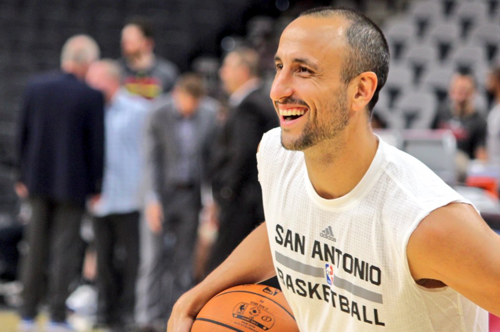 spurs's tweet photo. Feels good to be home again 😀 https://t.co/c78NaaKAwF