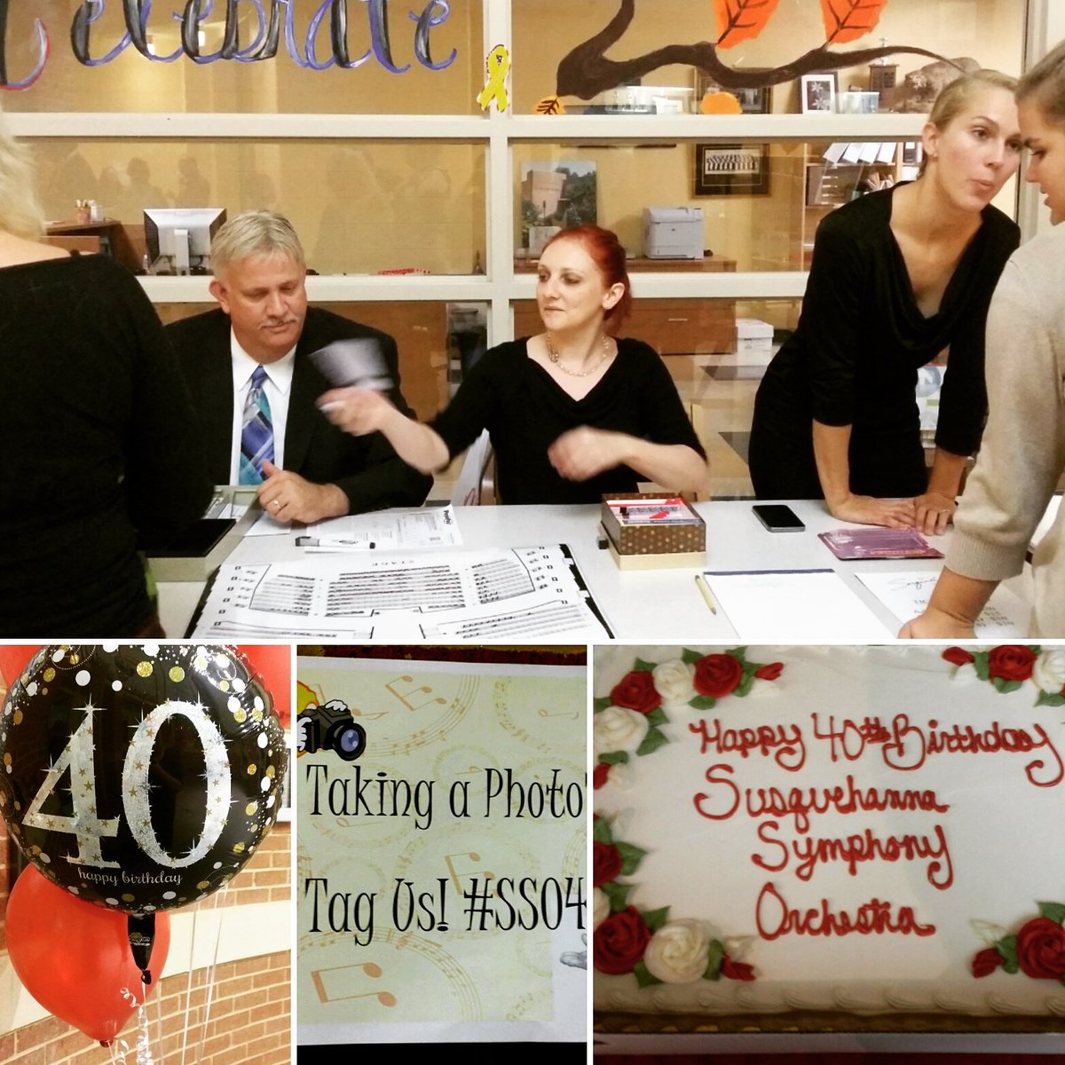 Concert is starting soon! #SSO40 #SSOrchestra