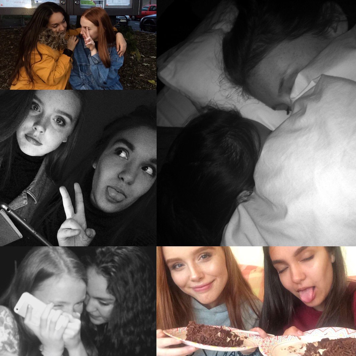 LibbyPersia's tweet photo. Probably the most funniest/memorable photos I could find! Happy birthday to my world and my beauty @RobynSoothill @ESoothill https://t.co/FN1h4bB5zo