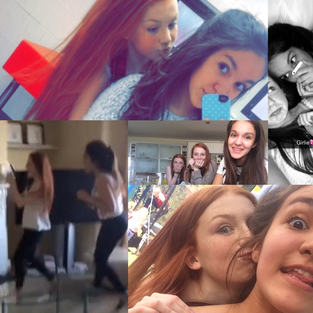 LibbyPersia's tweet photo. Probably the most funniest/memorable photos I could find! Happy birthday to my world and my beauty @RobynSoothill @ESoothill https://t.co/FN1h4bB5zo
