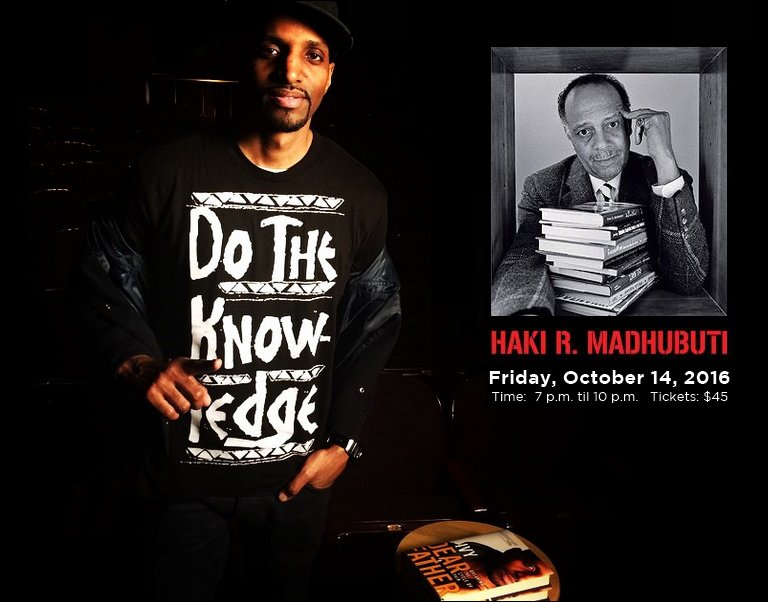 1MillionLetters's tweet photo. @J_Ivy honored alongside Dr. Haki R. Madhubuti at Dolphin Lake on Friday, October 14th...Get tickets 👉🏾 https://t.co/4BqI3QtvLK https://t.co/wbfoVxwTRF