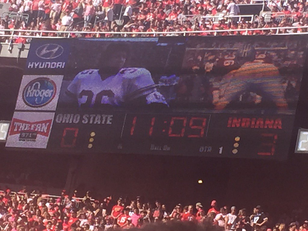 BLongmeier's tweet image. @jalongmei and his Buckeyes are lucky. They were sweating at 3-0. #waittil🏀 #stilllovemyhoosiers #funatmosphere