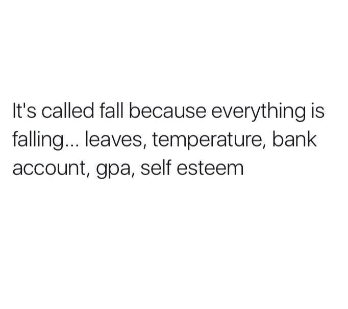 BuffBunnii's tweet image. #Fallproblems