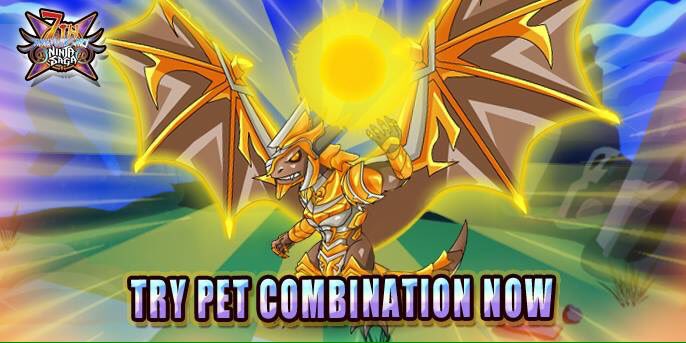 NinjaSaga's tweet photo. A NEW dragon pet has been discovered!
Gold War Dragon IV can now be obtained through Pet Combination. -> https://t.co/2GQfynvt2b
#ninjasaga https://t.co/Sll58jTIoH