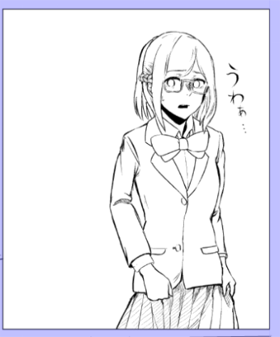 うわぁ。
もっと崩したほうが面白いだろうなー 