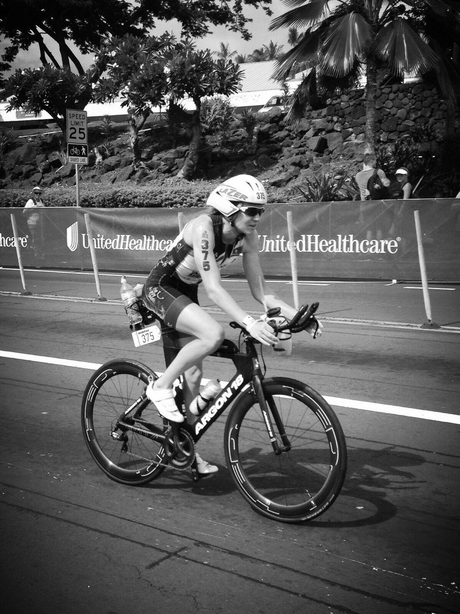 amykrakauer's tweet photo. Done with the bike! "Only" a marathon to go for Amy #KrakAttack https://t.co/x1gi7KJner