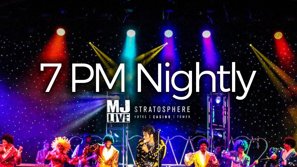 Nightly at 7pm at the <a href="/LVStratosphere/">STRAT Vegas</a>  #michaeljackson #mj #kingofpop #stratosphere #lasvegas #vegas #tributeconcert