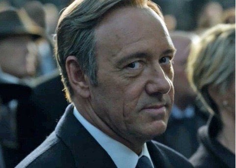 hello_sincejune's tweet photo. Frank Underwood is looking at Mike Pence like ... https://t.co/htFEERanE1