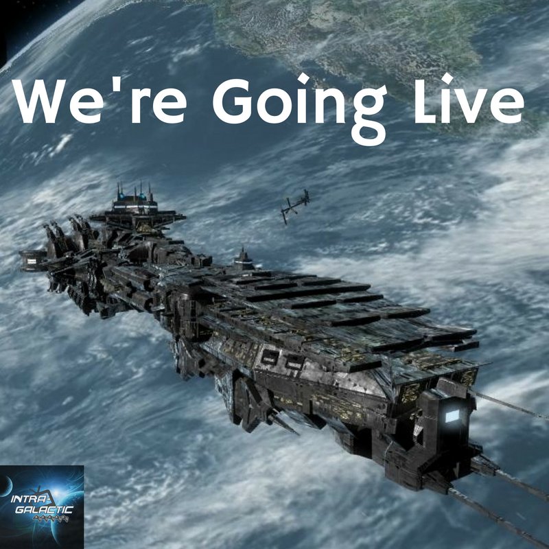 Intra_Galactic's tweet photo. Friday, 3pm(UTC+10:00) We will be #LIVE! We'll be revealing heaps of info about the #WebSeries live across social media. Spread the word! https://t.co/UuyRvTcpGz
