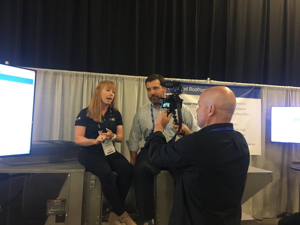 A star in the making #womaninhvac <a href="/SabrinaElder/">Sabrina Elder</a> <a href="/controltrends/">Eric Stromquist</a>