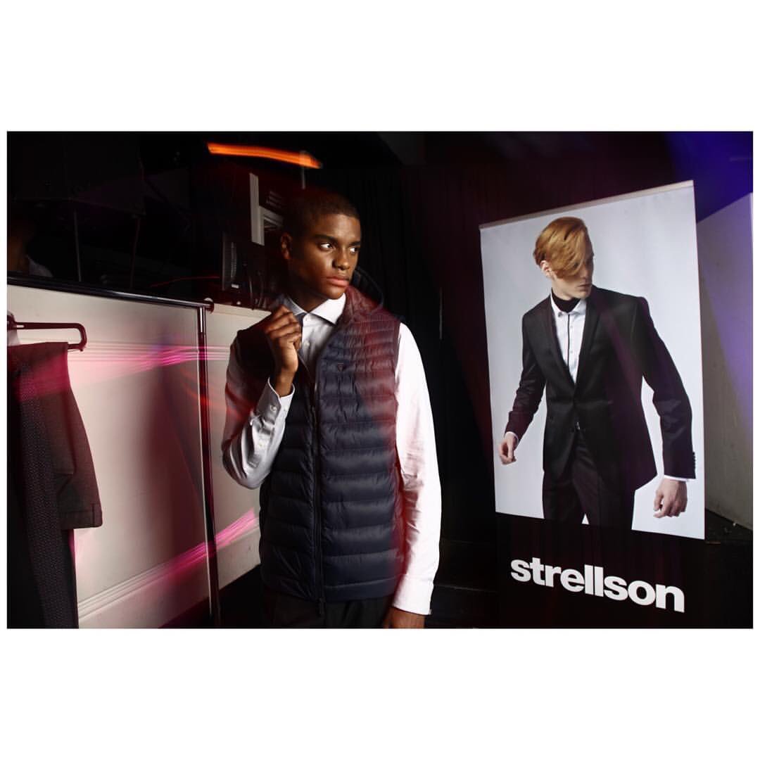 AngiesModels's tweet photo. #AModelsDiary: Brent #bts for @StrellsonCan with @MaxJamali #strellson #brentwilliams #chromemagazine #MensFashionMagazine #AMTIer https://t.co/VcPgMZUMQf