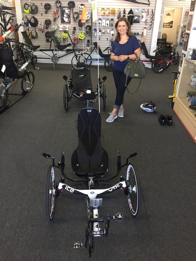 devlaps's tweet photo. Picking up our @Catrike pocket and @icetrikes VTX+ #threewheelpower https://t.co/GfG6Zj2Tq8