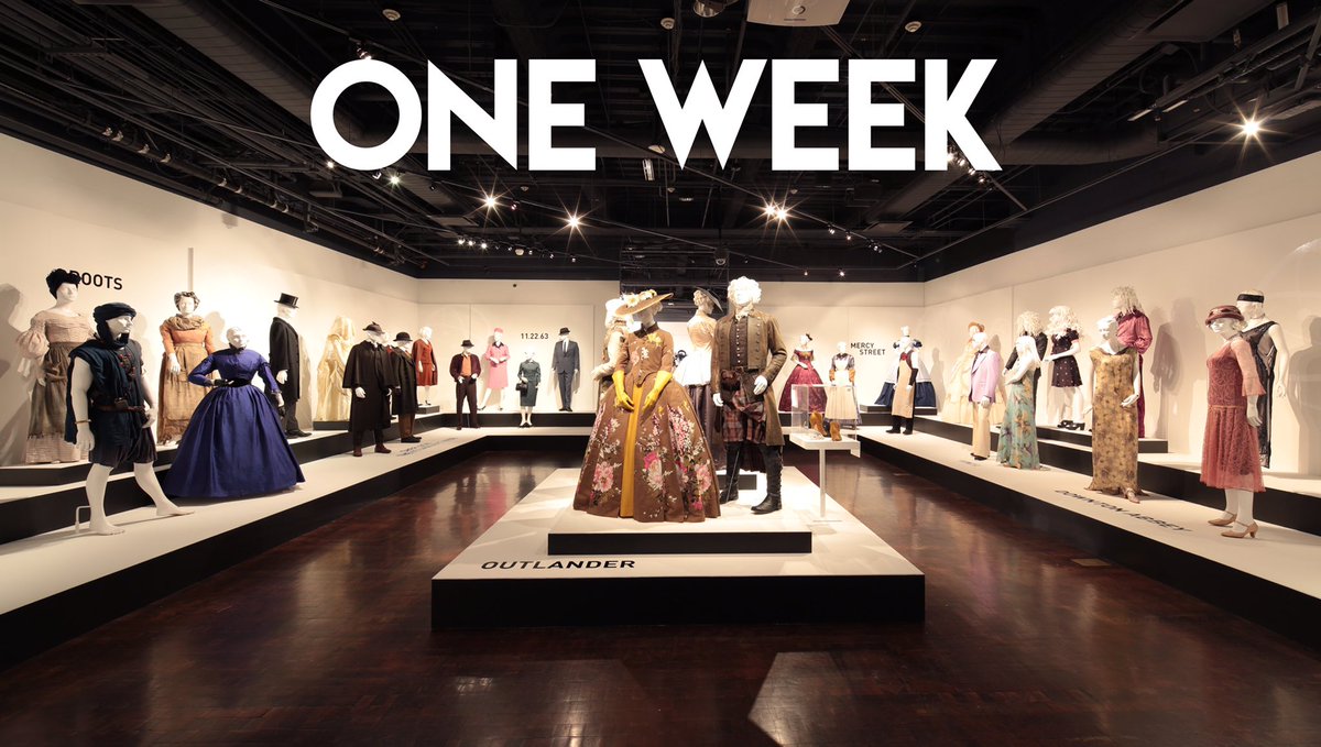 FIDMMuseum's tweet photo. Don't miss your chance to see our Outstanding Art of TV Costume Design exhibition, closing October 15! We're open 10-5pm, Tuesday-Saturday. https://t.co/bnt8N719Xu