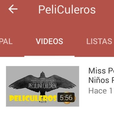 PCuleros's tweet image. youtu.be/GjHhcsnWY_0
Suscribanse al canal de PeliCuleros 
#MissPeregrine #TimBurton @TimBurtongifts