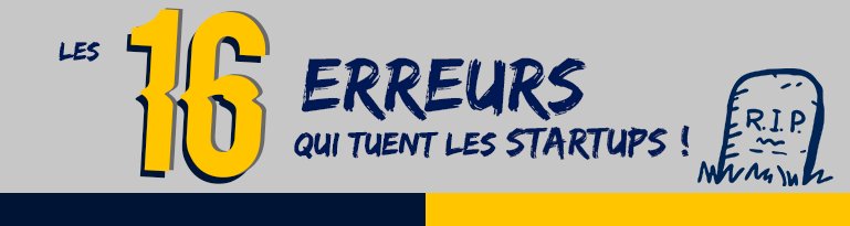 wydden_'s tweet image. [Infographie] 16 erreurs qui tuent les startups ! #startup #fail ow.ly/10adtP
