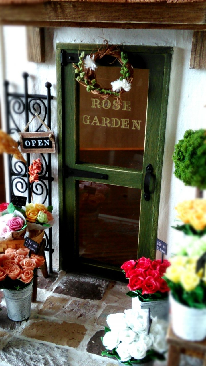 Bunga Bunga ドア 気に入ってます ハンドメイド ドールハウス ミニチュア 花屋 薔薇 相模大野アートクラフト市 T Co Ofuaigpvrr Twitter