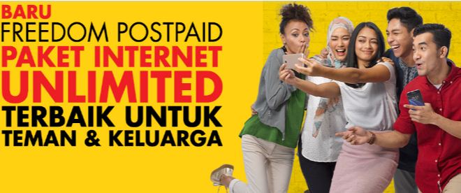 Yuk! Gabung pake #FreedomPostpaid selain lebih hemat, kamu jd punya uang lebih utk hangout! im3.do/Oec