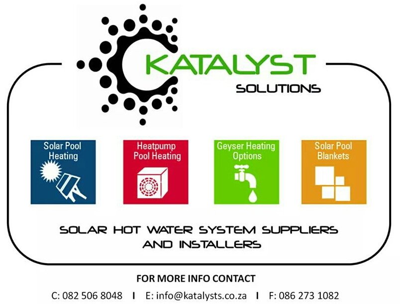 Solar Pool Heating, Pool Covers, Solar Geysers, Heat Pumps and more. 
#poolheating #summer #summer #pool #poolcover #katalystsolutions