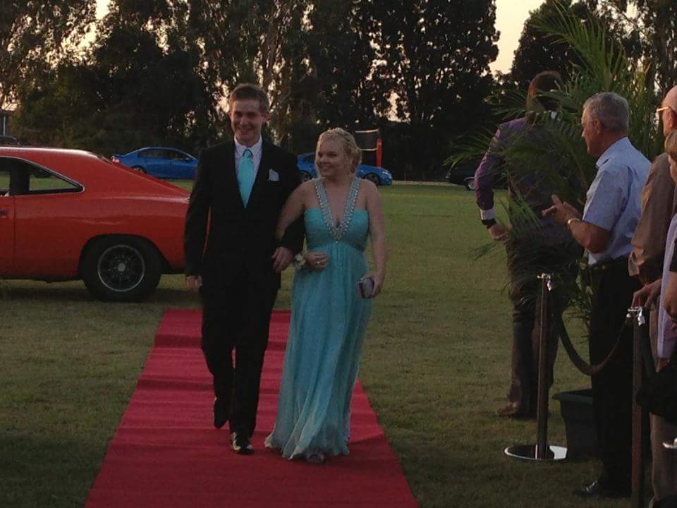 daniellejhooper's tweet photo. Having our red carpet moment! Little did I realised how special it was about to become... #rgsformal13 #photoessayweek10 https://t.co/hoEiWSRWDo