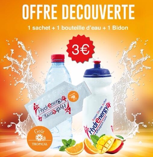 affysport's tweet photo. [✨Vendée Triathlon Show✨] 🇫🇷 Venez nous voir sur notre stand pour profiter de notre OFFRE découverte 👌 Et pour TESTER #hydrenergy4 #TSV2016 https://t.co/Y6eMIkkl7A