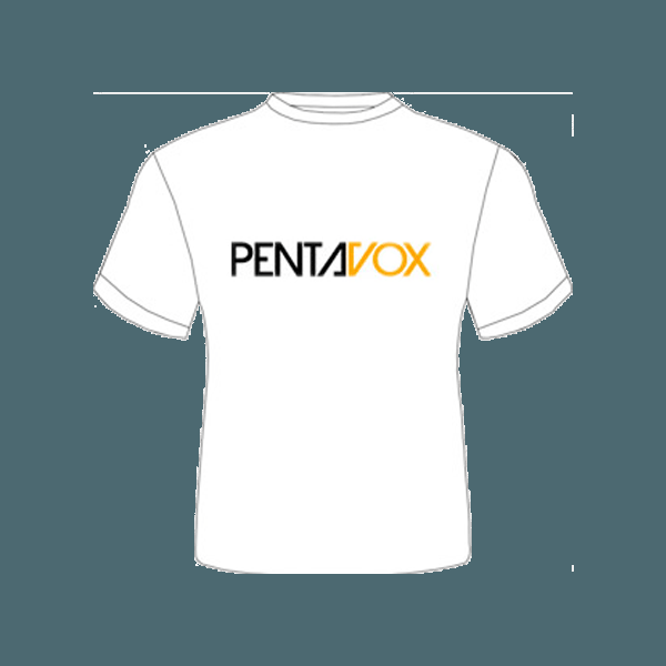 Camiseta Pentavox – Blanca pentavox.net/producto/camis…
