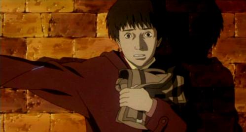 らくだのうた 人狼 Jin Roh 押井守のアニメ映画 架空の時代 極左セクトの過激化に対応しきれなくなった自治警にかわって組織された戦闘部隊 特機隊 を巡る諜報戦と それを彩る人間模様を描く 二転三転する陰謀 黒装束の部隊に獣じみた主人公