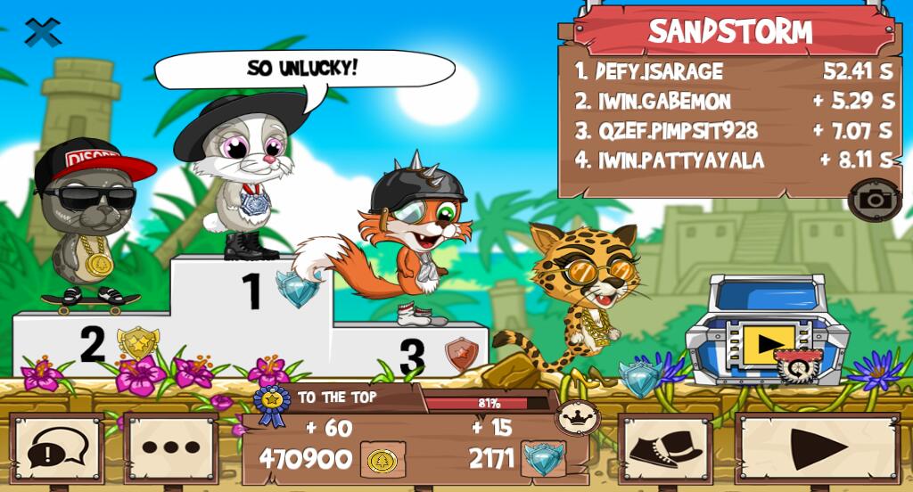 Proeli0's tweet image. Get on my level, son! #funrun2 #Gabemon #PattyAyala