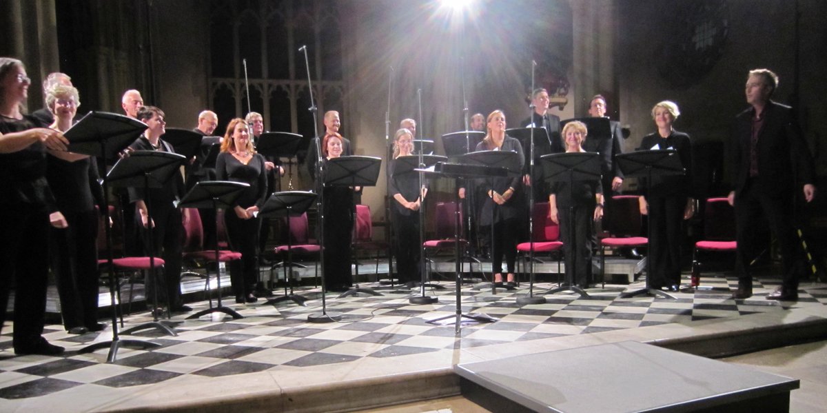 Many thanks to @BASCA_uk and <a href="/BBCSingers/">BBC Singers</a> directed by James Morgan for a wonderful concert on Friday night at St Giles Cripplegate.
