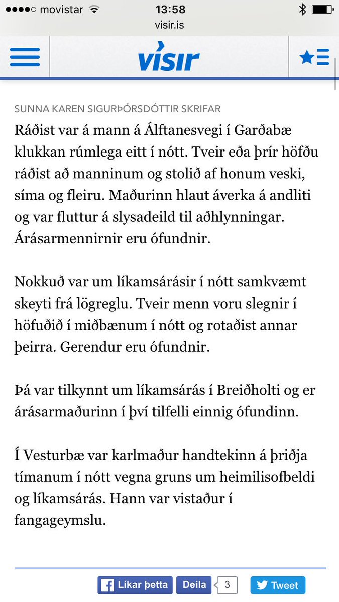 Í einni þessara líkamsárása er ástæða til að setja grun sem fyrirvara. Spot the pattern. #6dagsleikinn