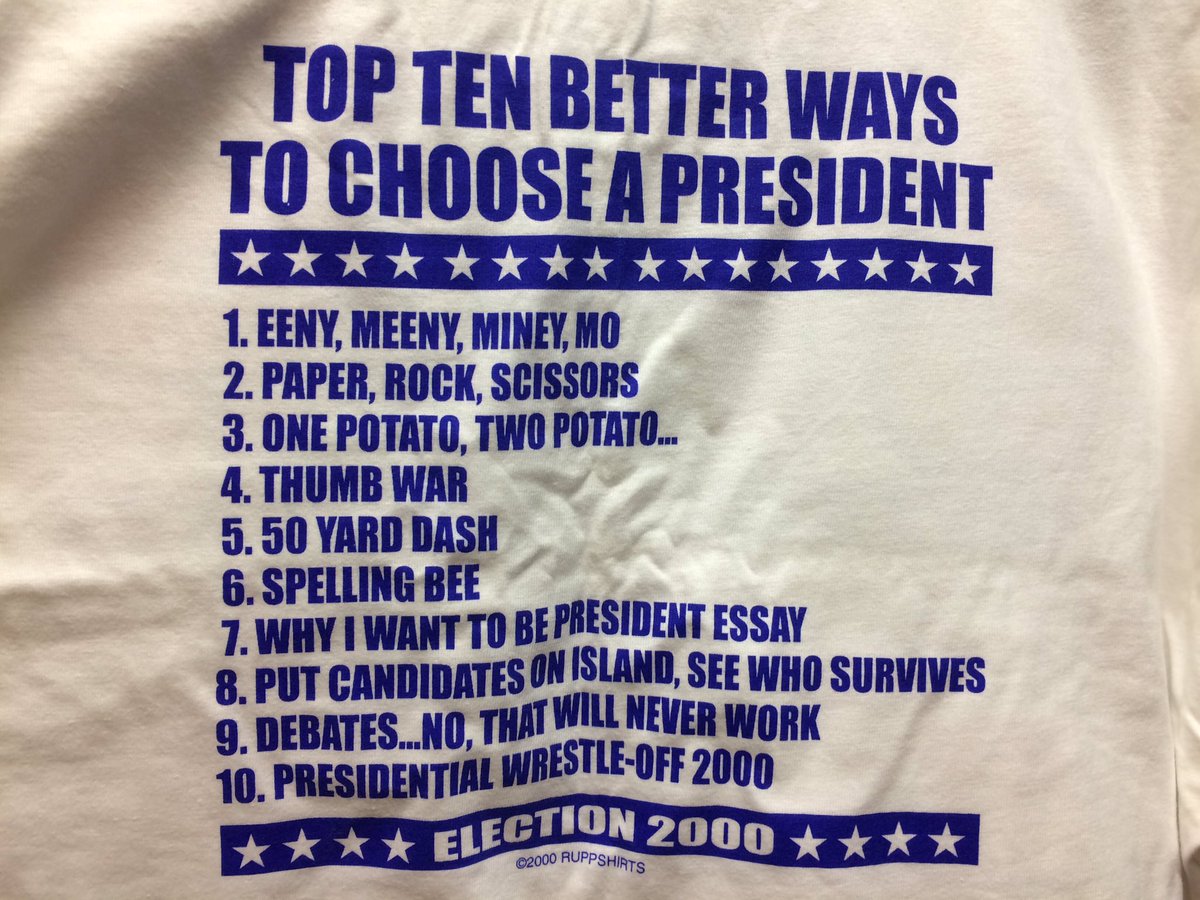 blenart_lenart's tweet photo. And now from the T-shirt vault some comic relief November is almost here #vote2000 https://t.co/XxXPwKCA1b