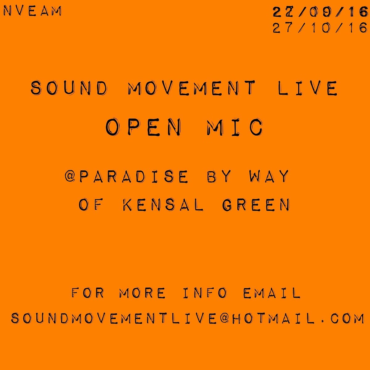 SoundMovementLv's tweet photo. Open Mic available on the night for #SoundMovementLive 
#nveam https://t.co/MIDqNTfBSd