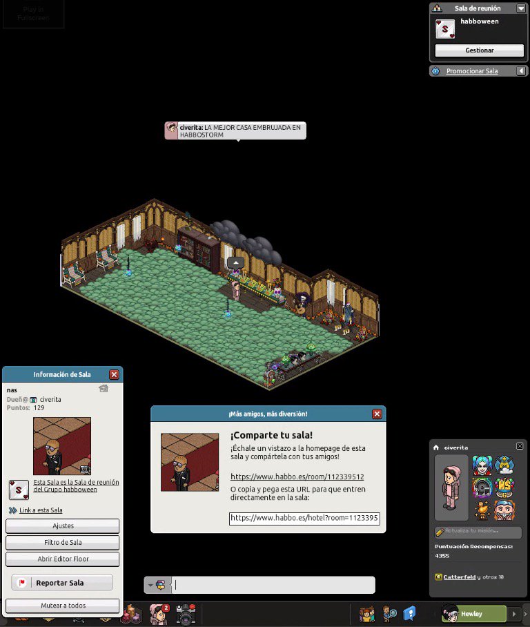 civeritahabbo's tweet photo. LA MEJOR CASA EMBRUJADA EN HABBOSTORM @HabboStormFan
#StormEmbrujado PD: no use chooser por el HC https://t.co/oInQ0gtMRJ