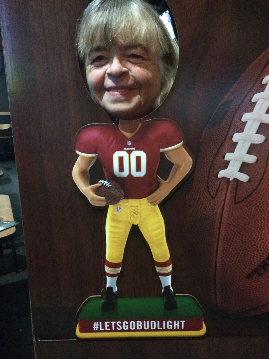 MommaMelP's tweet photo. @OmahaWarpath @Redskins #HTTR #BattleoftheBeltway  #MommaBobblehead https://t.co/MoOUoE3qWy