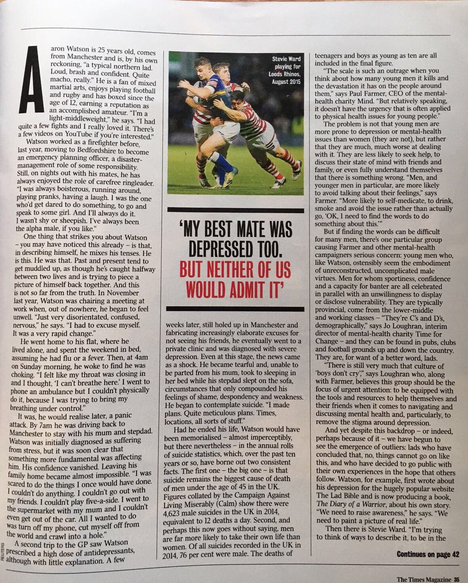"A typical northern lad, loud, confident... Out of nowhere, my throat was closing in, I thought 'I can't breathe'" Aaron's story, <a href="/thetimes/">The Times and The Sunday Times</a>