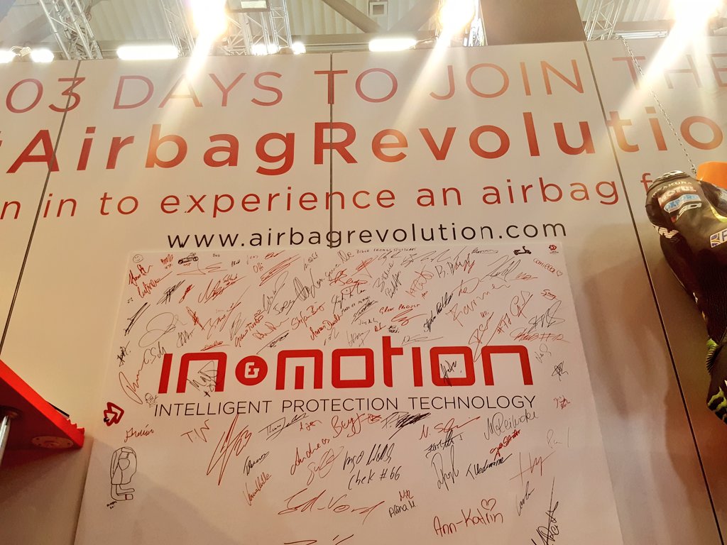 Last day <a href="/intermotcologne/">INTERMOT</a> ! Interesting people and lots of new proud members of the #AirbagRevolution #moto #airbag #protection.