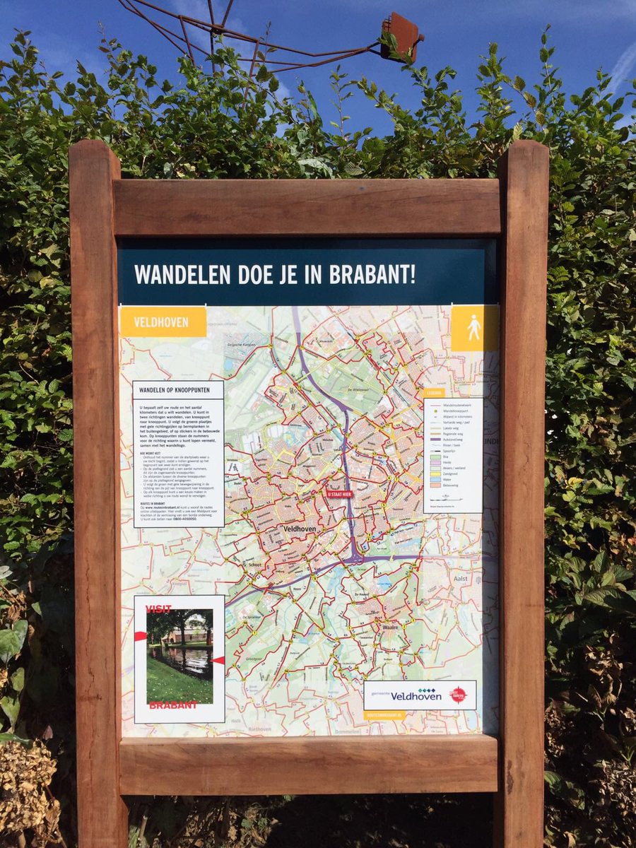 #zondagtip: #wandelen in #veldhoven en pauzeren op het #terras of in <a href="/hetmuseumcafe/">hetmuseumcafe</a>. Vind ons bij knooppunt 10&amp;39