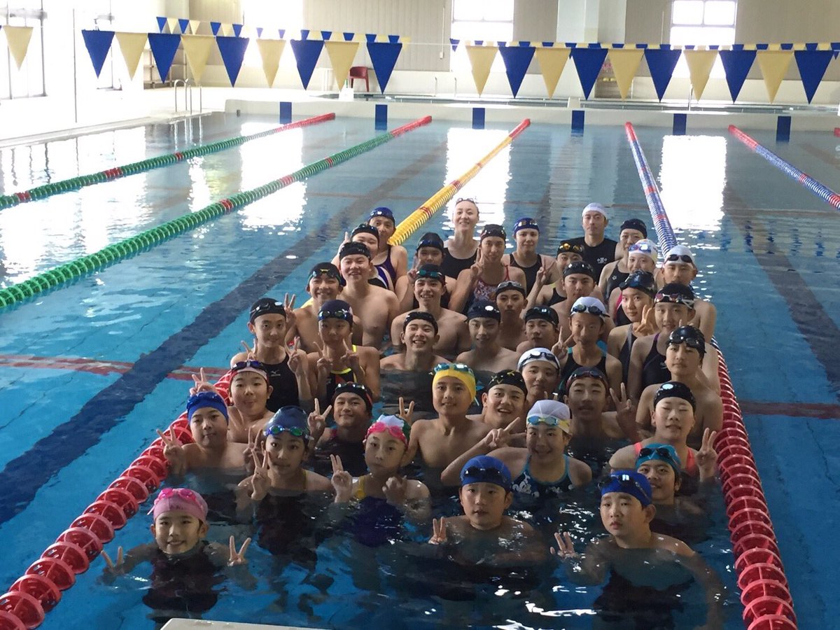 萩原智子 Oly 東北町教育委員会様主催の水泳教室を小川原湖交流センター宝湖館プールにて行いました 素敵なプールに子供達と一緒に入ることが出来て 幸せでした 沢山の笑顔を見せてくれて ありがとう O 控え室のお心遣いにも 感激 関係者の皆様